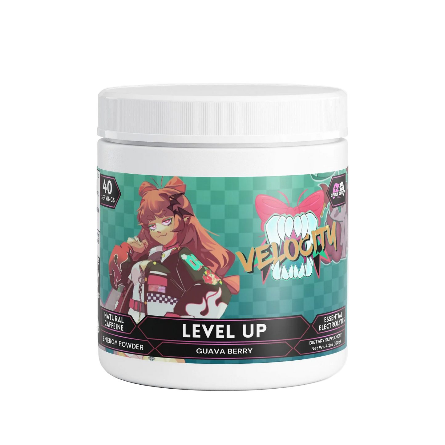 Velocity - Level Up Energy Powder (Guava Berry)