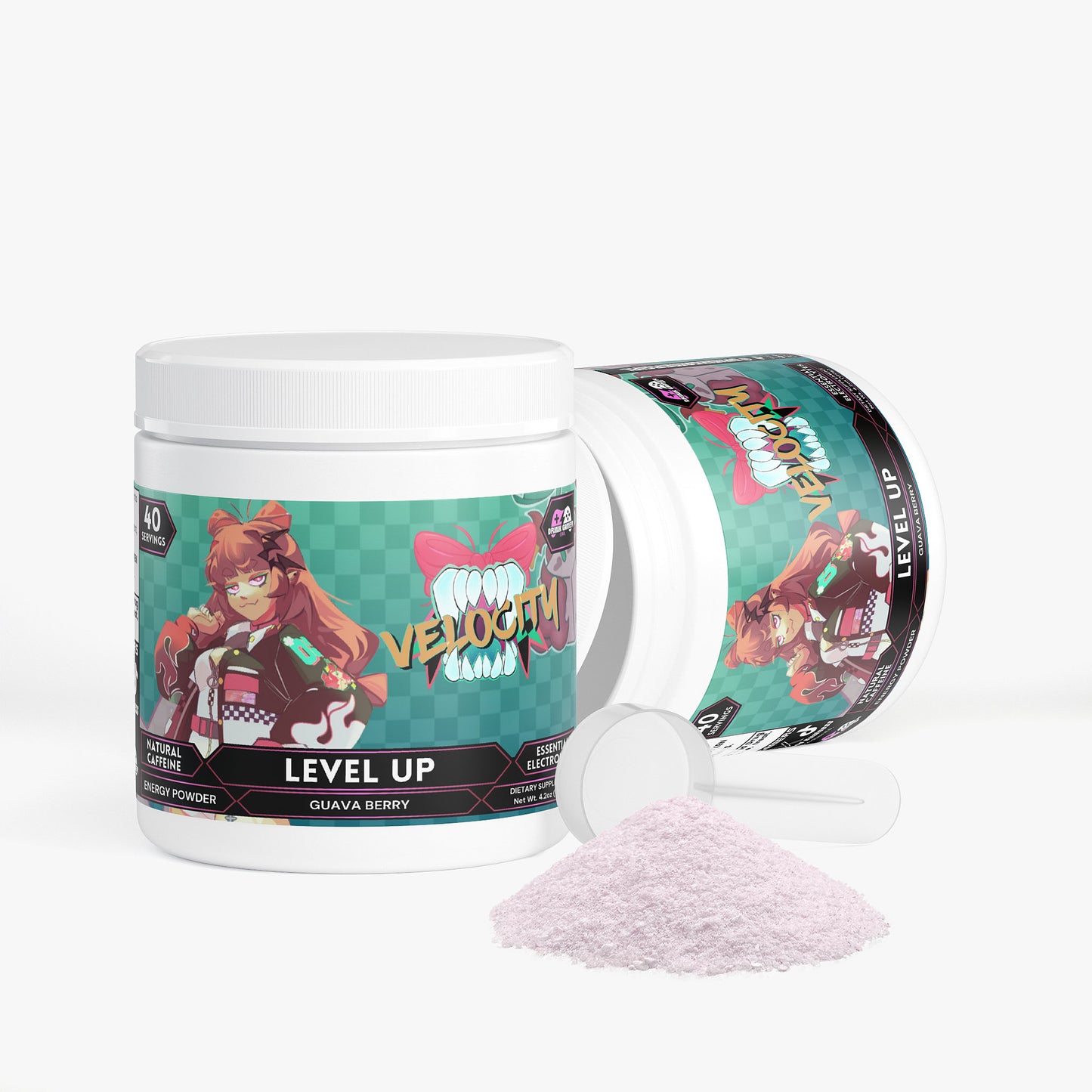 Velocity - Level Up Energy Powder (Guava Berry)