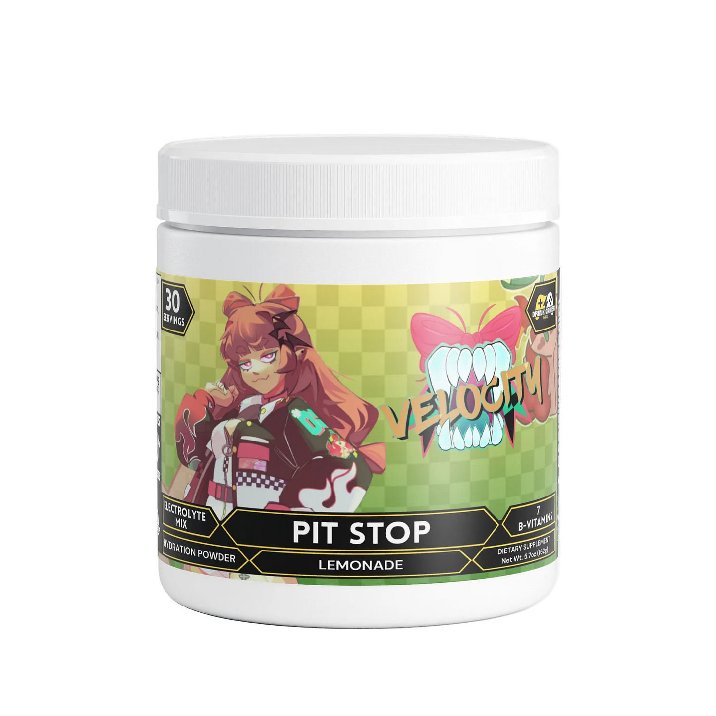 Velocity - Pit Stop Hydration Powder (Lemonade)