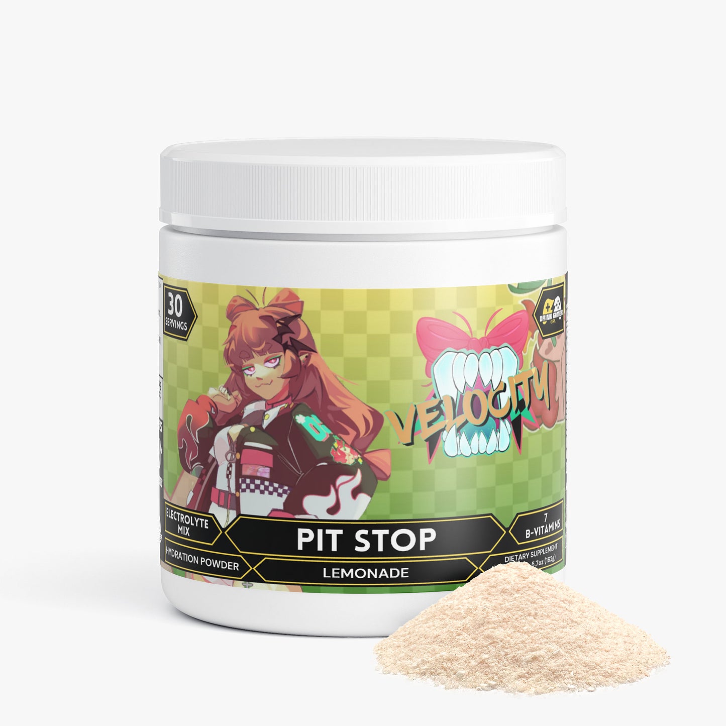 Velocity - Pit Stop Hydration Powder (Lemonade)