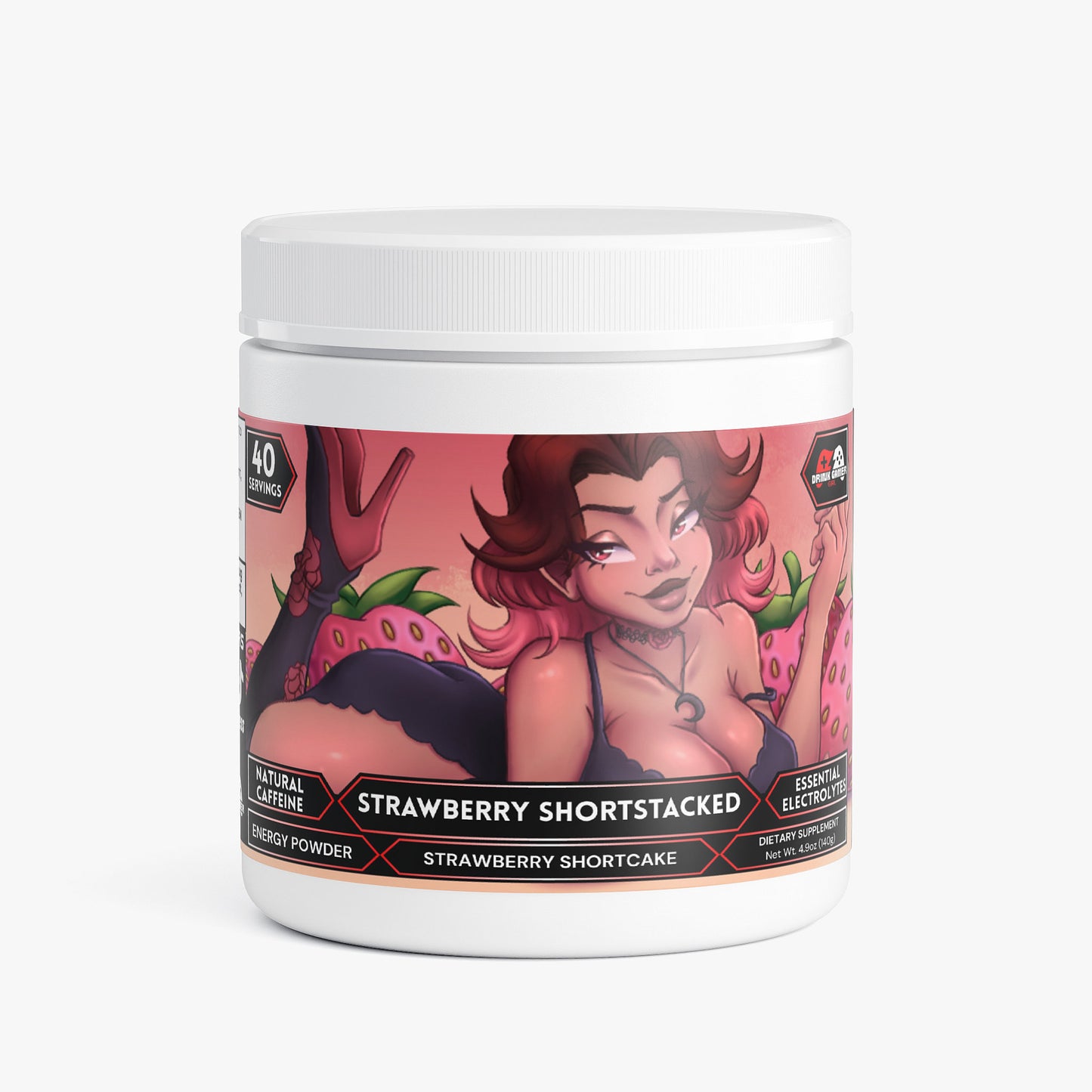Asterisks - Strawberry Shortstacked Energy Powder (Strawberry Shortcake)