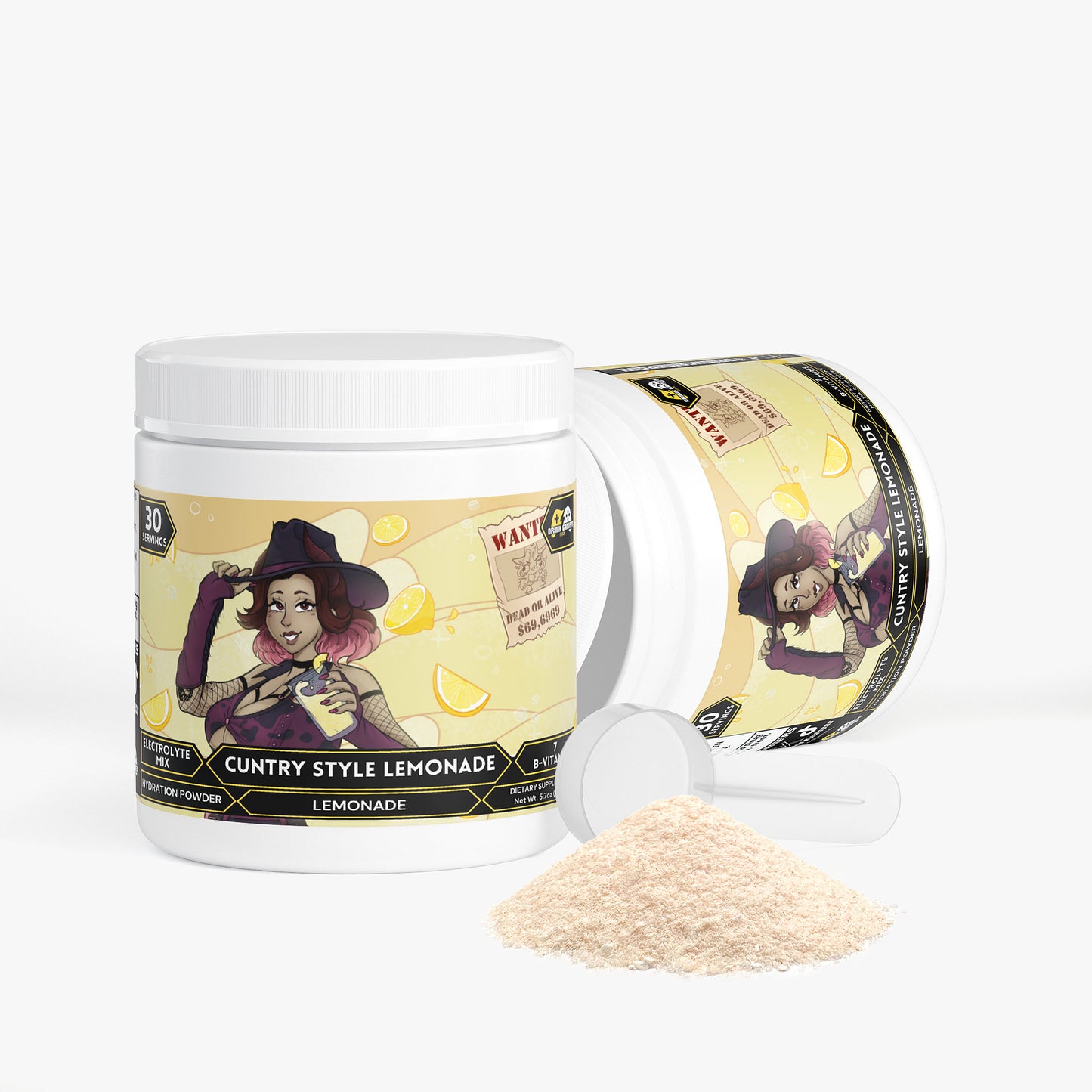 Asterisks - Cuntry Style Lemonade Hydration Powder (Lemonade)