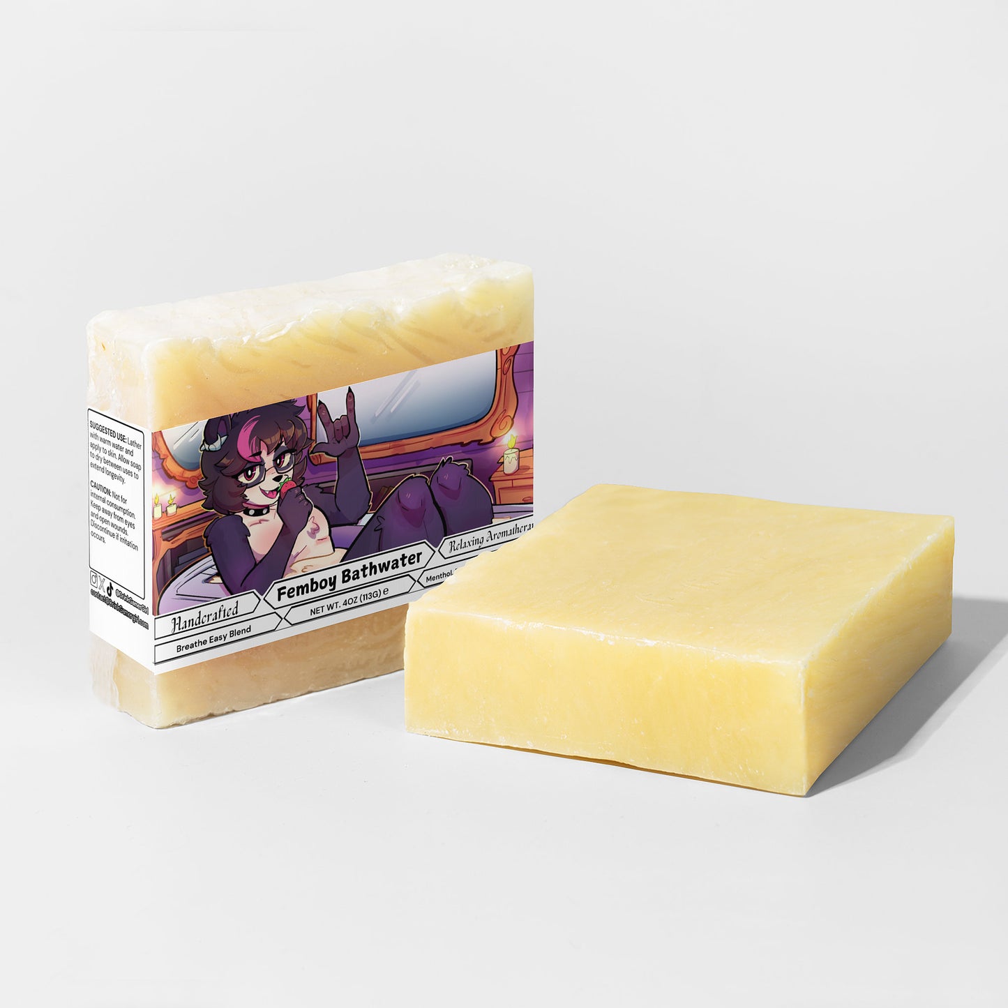 Berry - Femboy Bathwater Breathe Clear Soap