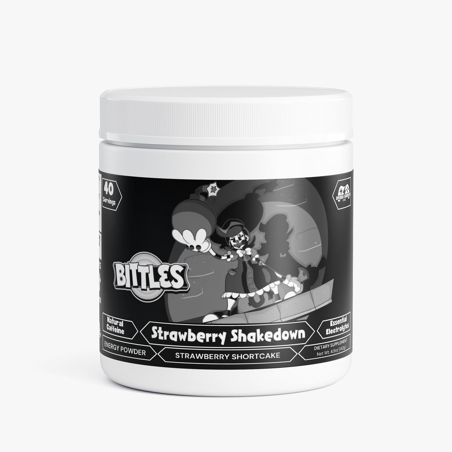 BittlesToon - Strawberry Shakedown Energy Powder (Strawberry Shortcake)