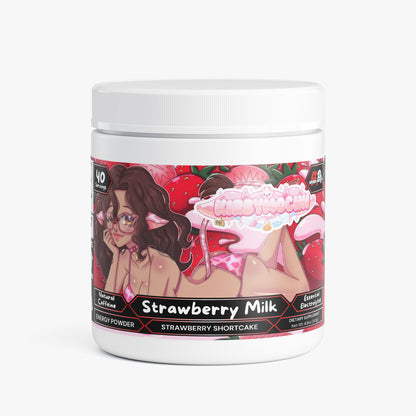 Kirbymochii - Strawberry Milk Energy Powder (Strawberry Shortcake)