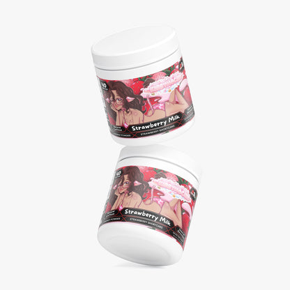 Kirbymochii - Strawberry Milk Energy Powder (Strawberry Shortcake)