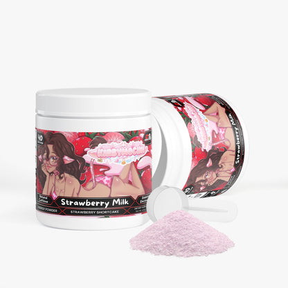 Kirbymochii - Strawberry Milk Energy Powder (Strawberry Shortcake)