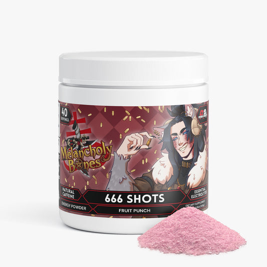 Melancholy Bones - 666 Shots Energy Powder (Fruit Punch)
