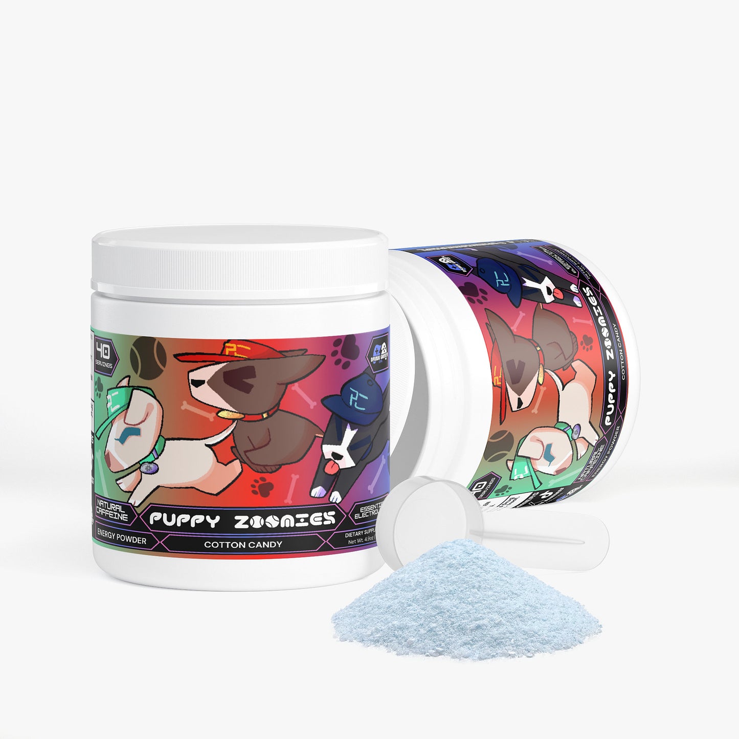 Diesel - Puppy Zoomies Energy Powder (Cotton Candy)