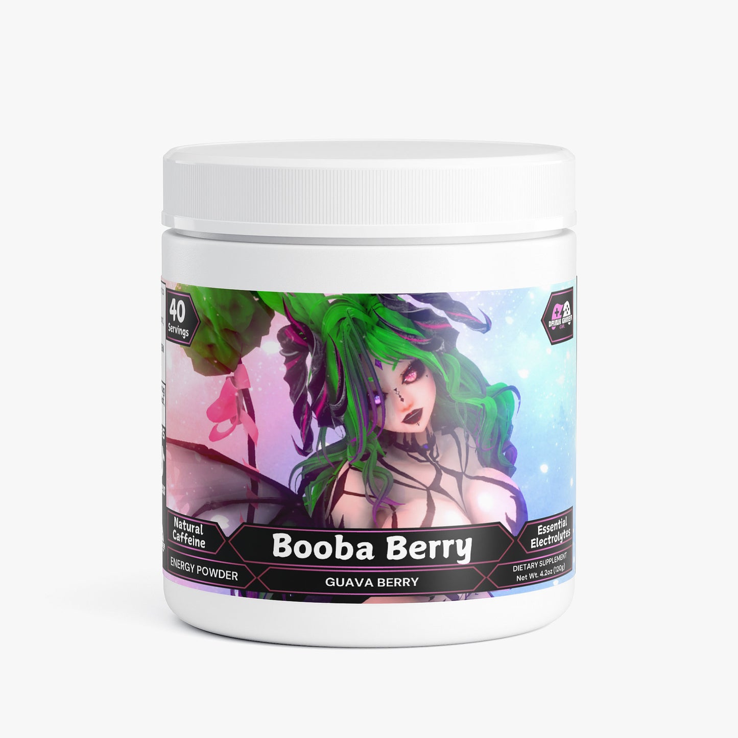 KeedaCottonTail - Booba Berry Energy Powder (Guava Berry)