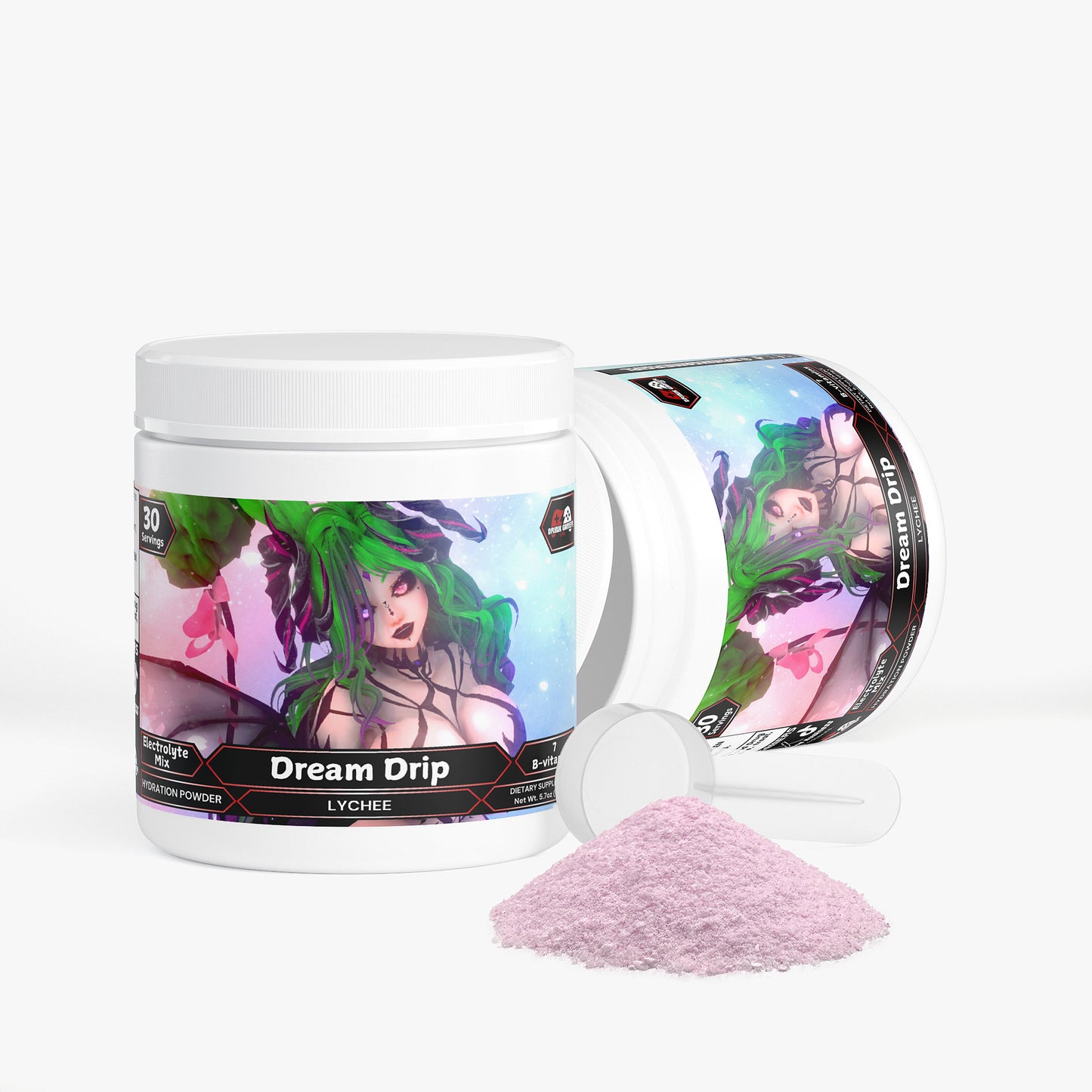 KeedaCottonTail - Dream Drip Hydration Powder (Lychee)