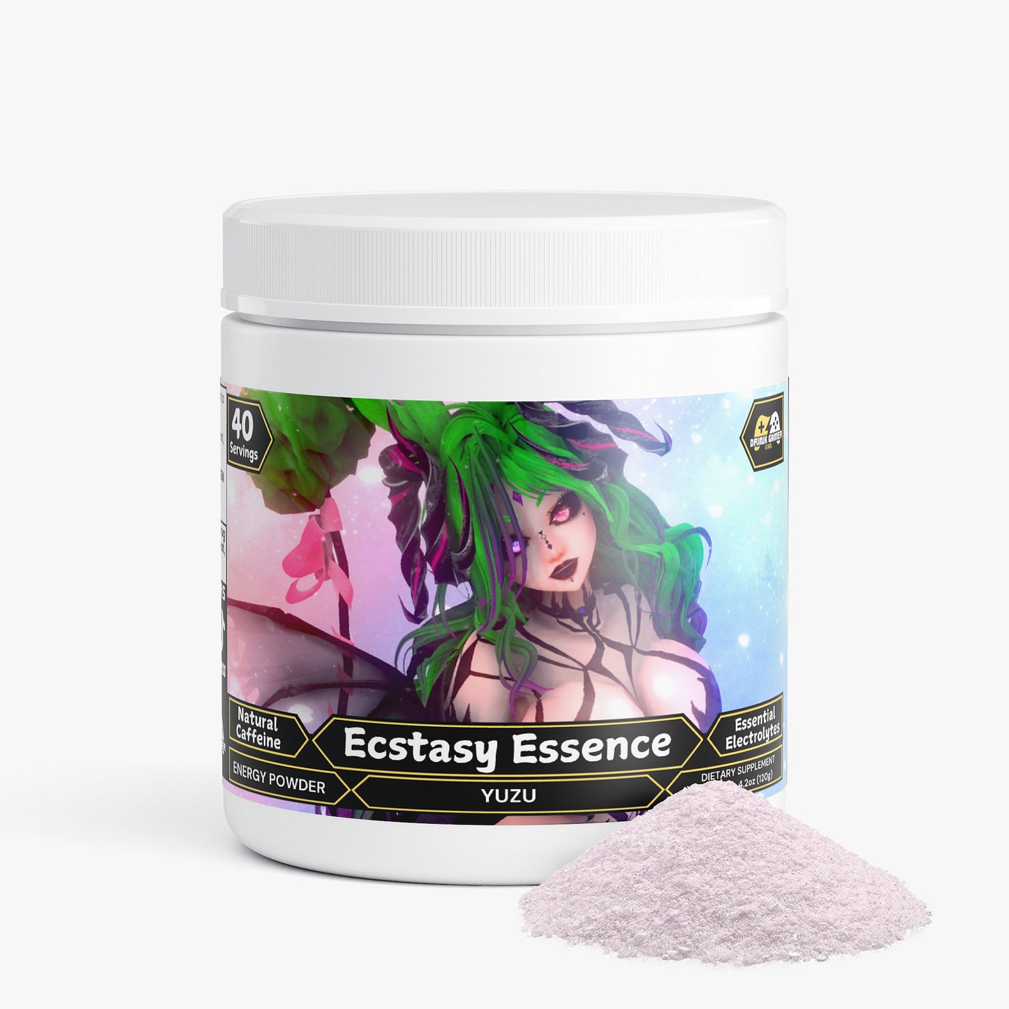 KeedaCottonTail - Ecstasy Essence Energy Powder (Yuzu Flavor)