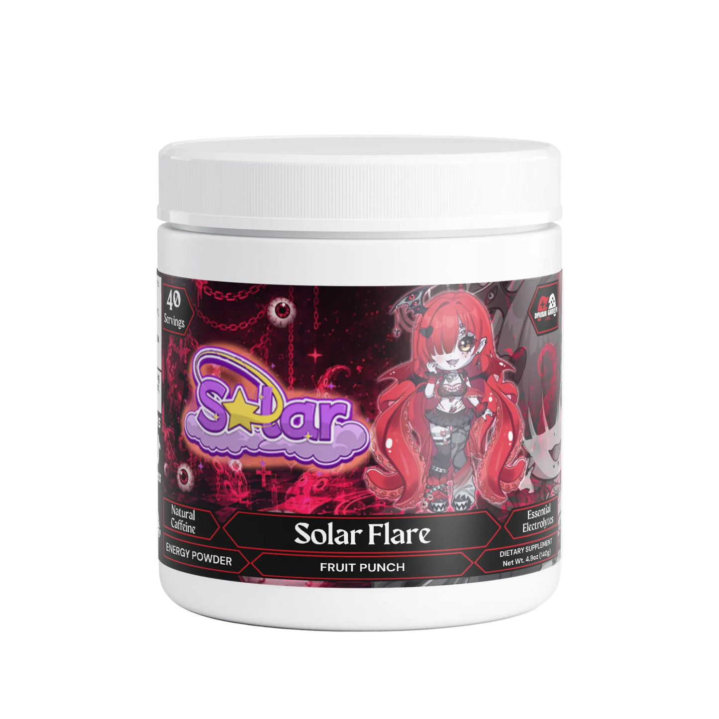 Solar Studios - Solar Flare Energy Powder (Fruit Punch)