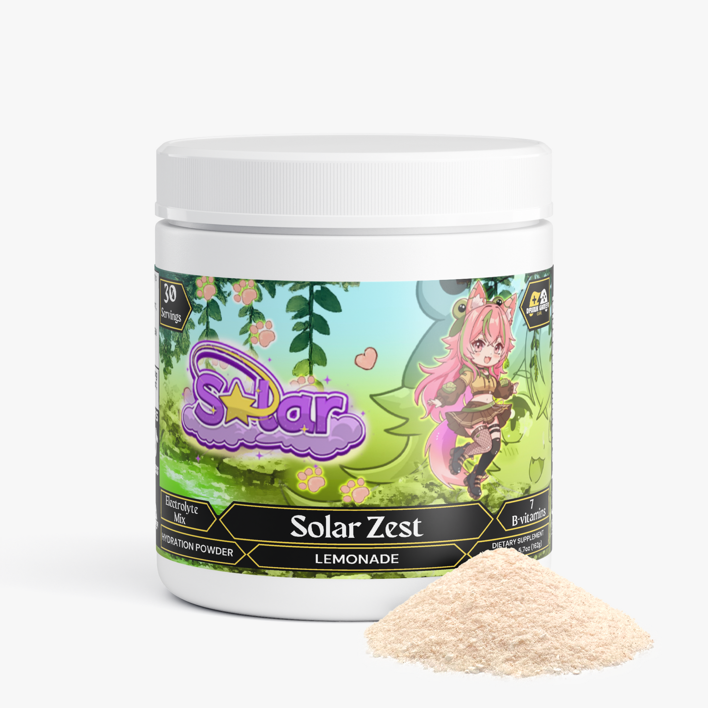 Solar Studios - Solar Zest Hydration Powder (Lemonade)