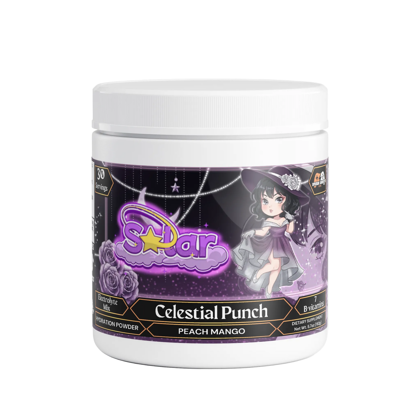 Solar Studios - Celestial Punch Hydration Powder (Peach Mango)