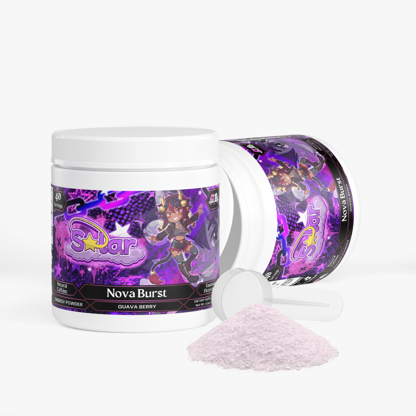 Solar Studios - Nova Burst Energy Powder (Guava Berry)