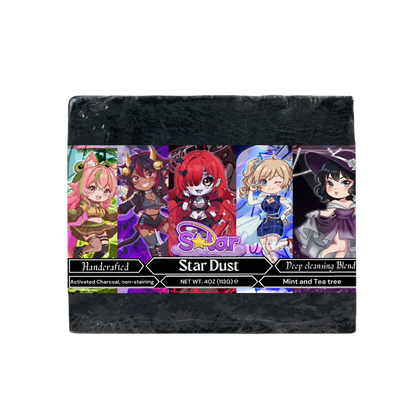 Solar Studios - Star Dust Charcoal Soap