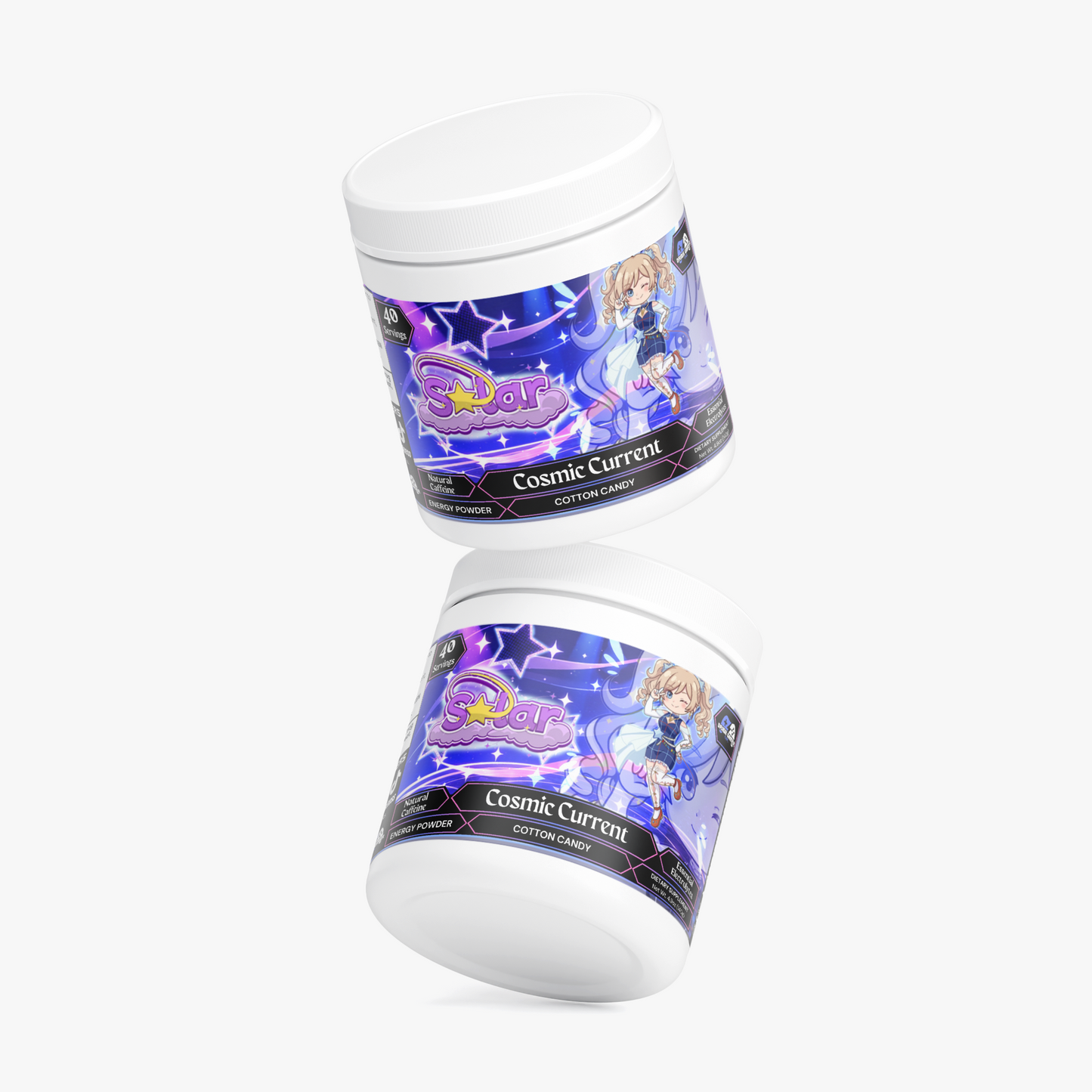 Solar Studios - Cosmic Current Energy Powder (Cotton Candy)
