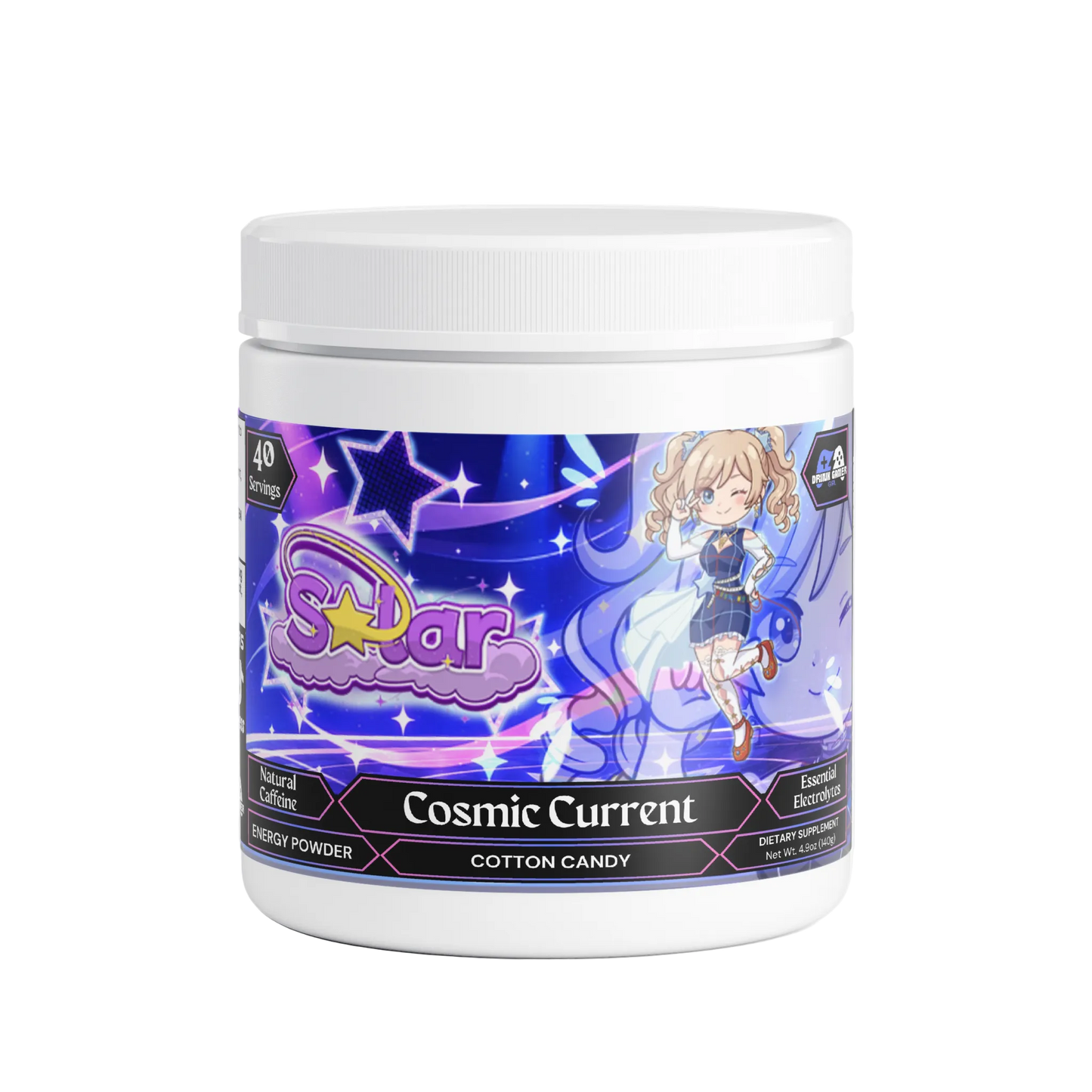 Solar Studios - Cosmic Current Energy Powder (Cotton Candy)