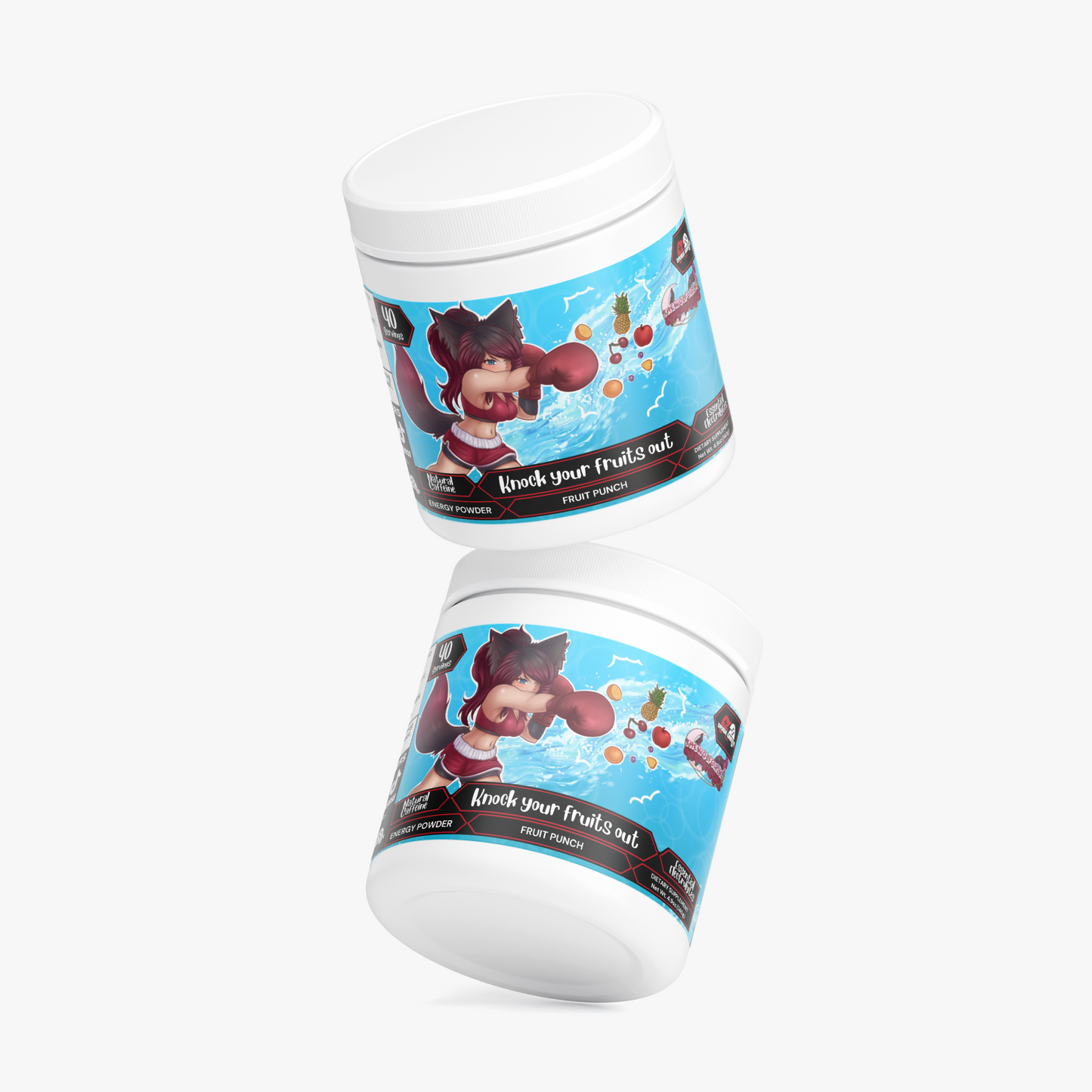 Thewolfgirlx - Knock your Fruits Out Energy Powder (Fruit Punch)