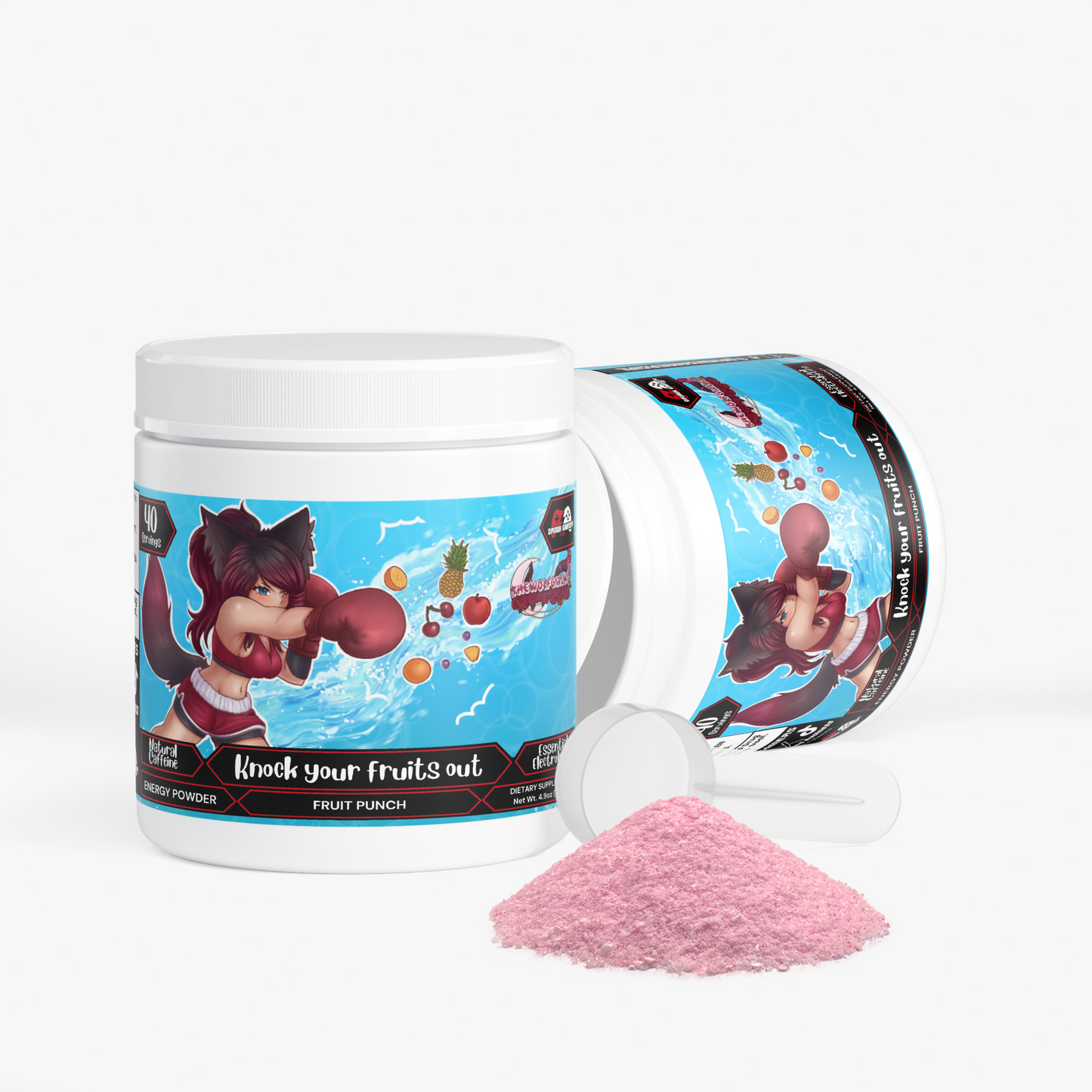 Thewolfgirlx - Knock your Fruits Out Energy Powder (Fruit Punch)