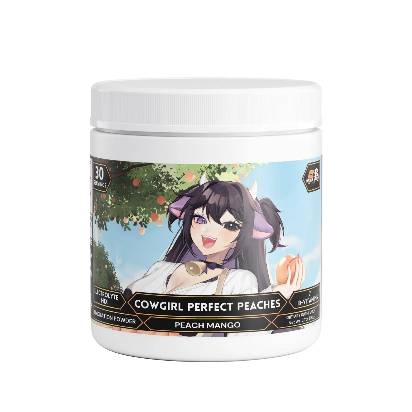 La Cowgirl - Cowgirl Perfect Peaches Hydration Powder (Peach Mango)