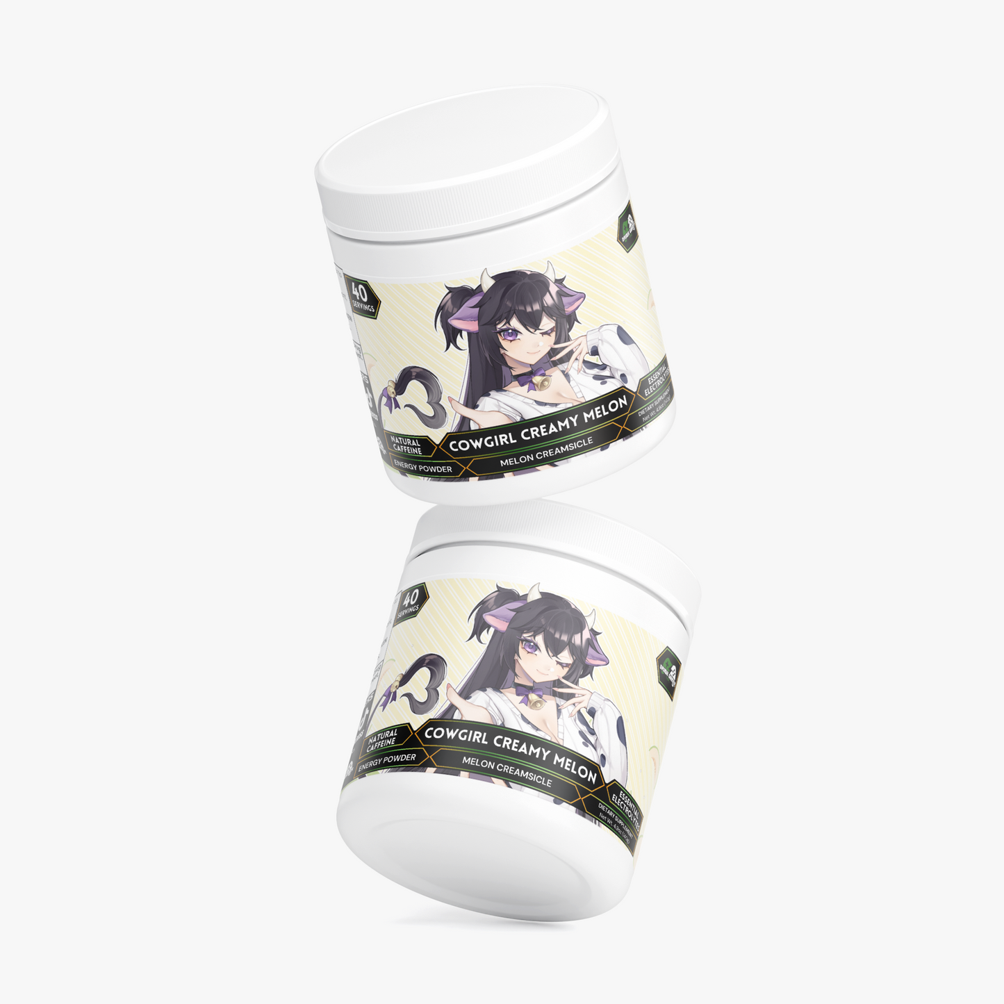 La Cowgirl - Cowgirl Creamy Melons Energy Powder (Melon Creamsicle)
