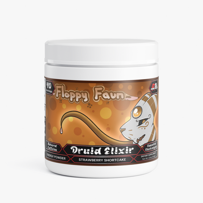 Floppy Faun - Druid Elixir Energy Powder (Strawberry Shortcake)