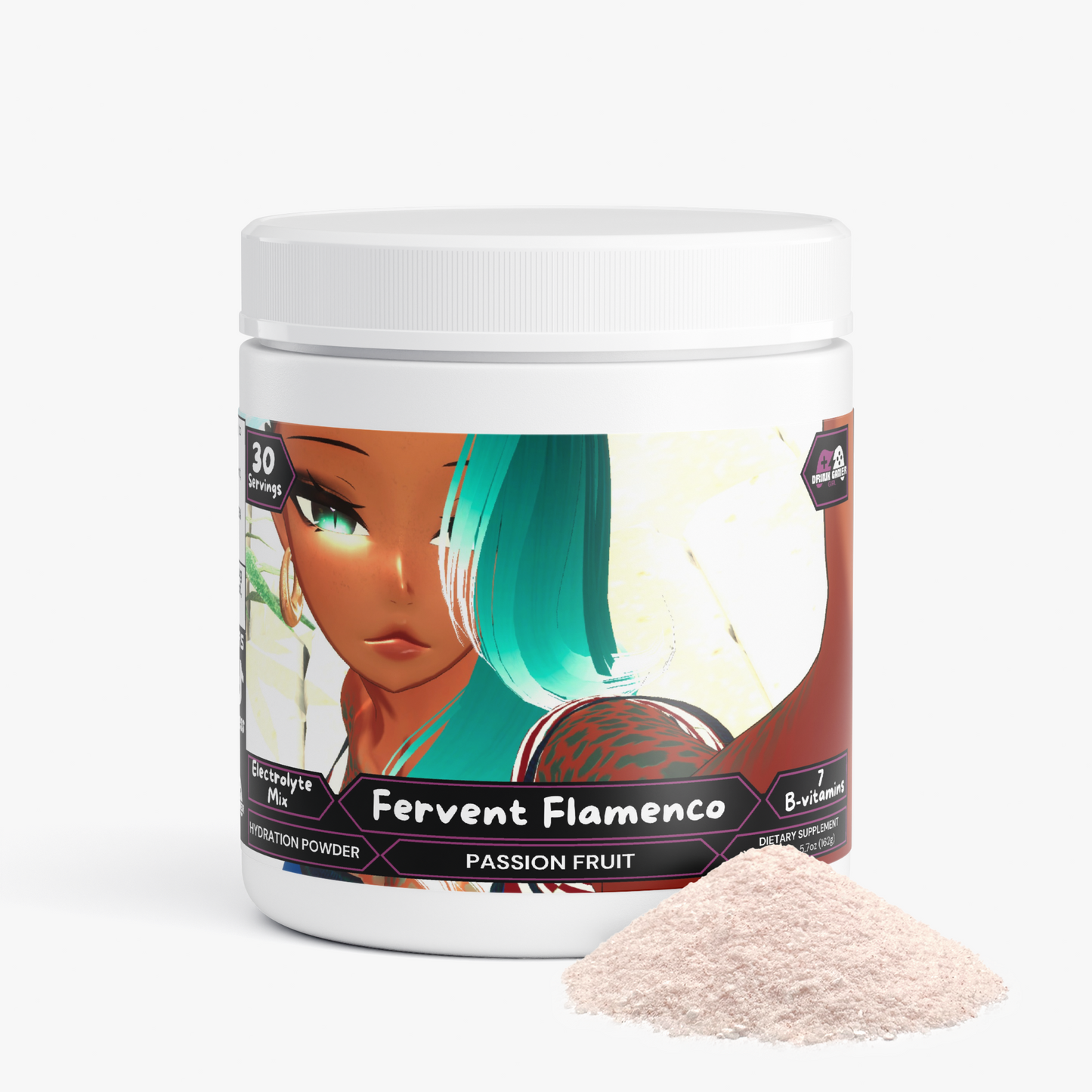 Queen Rhythm - Fervent Flamenco Hydration Powder (Passion Fruit)
