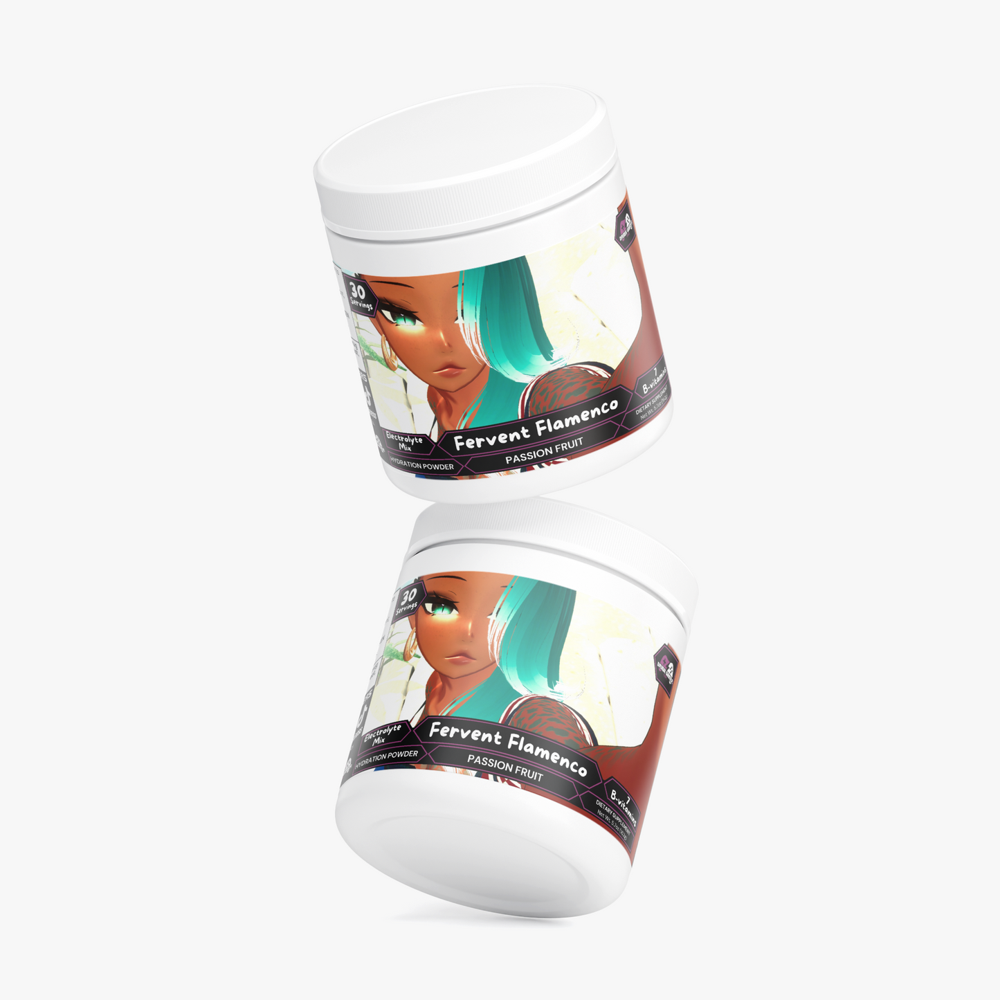 Queen Rhythm - Fervent Flamenco Hydration Powder (Passion Fruit)