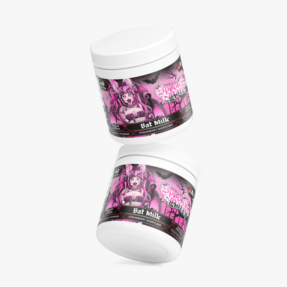 Spooky Batzy - Bat Milk Energy Powder (Strawberry Shortcake)