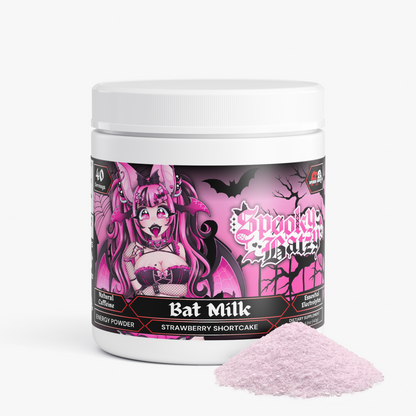 Spooky Batzy - Bat Milk Energy Powder (Strawberry Shortcake)
