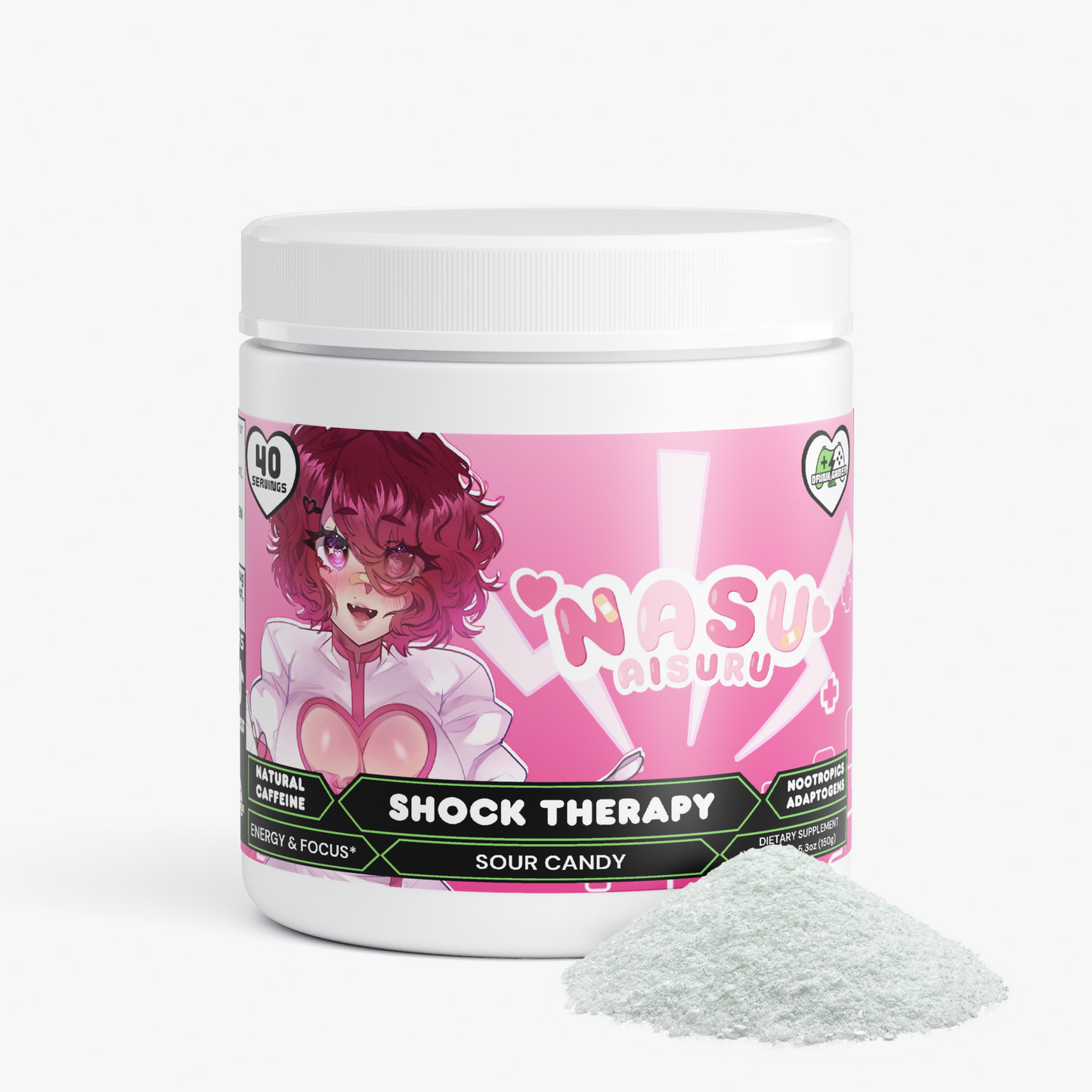 Nasu Aisuru - Shock Therapy Focus Powder (Sour Candy)