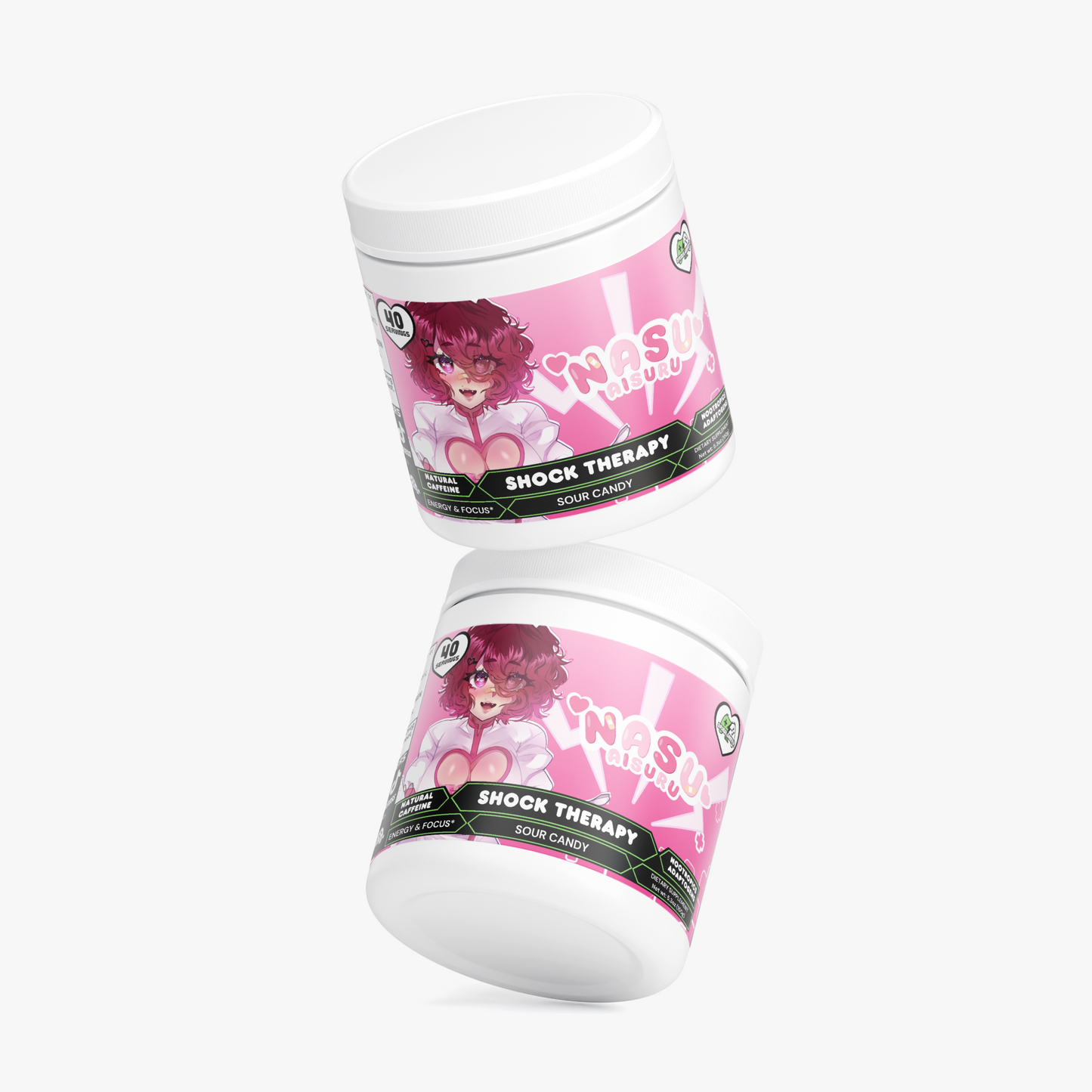 Nasu Aisuru - Shock Therapy Focus Powder (Sour Candy)