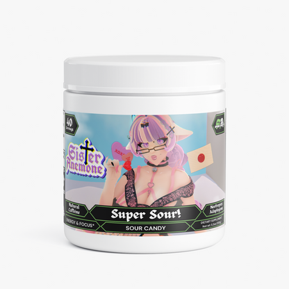 Sister Anemone - Super Sour! Focus Powder (Sour Candy)