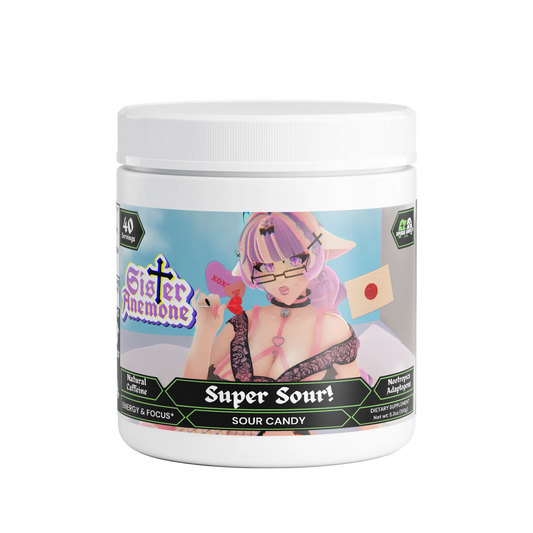 Sister Anemone - Super Sour! Focus Powder (Sour Candy)