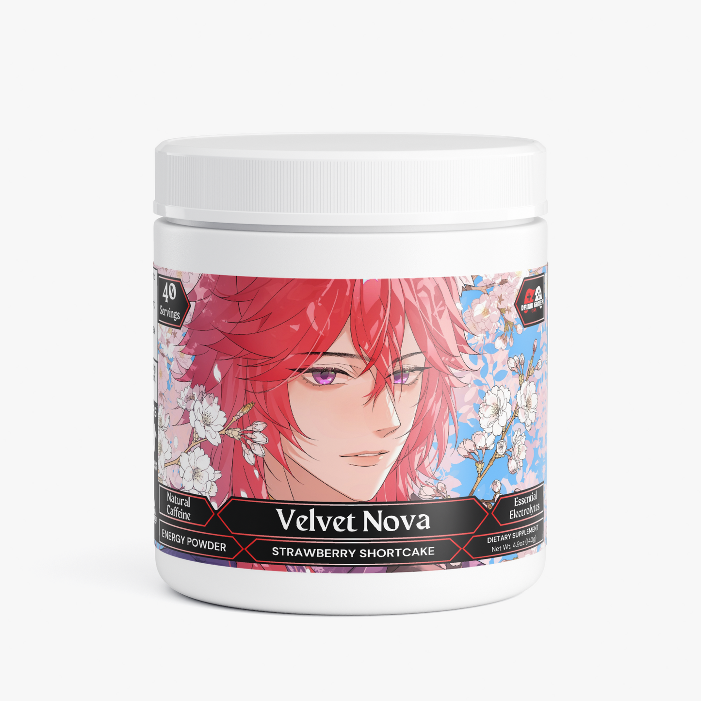 Cepheus Sins - Velvet Nova Energy Powder (Strawberry Shortcake)