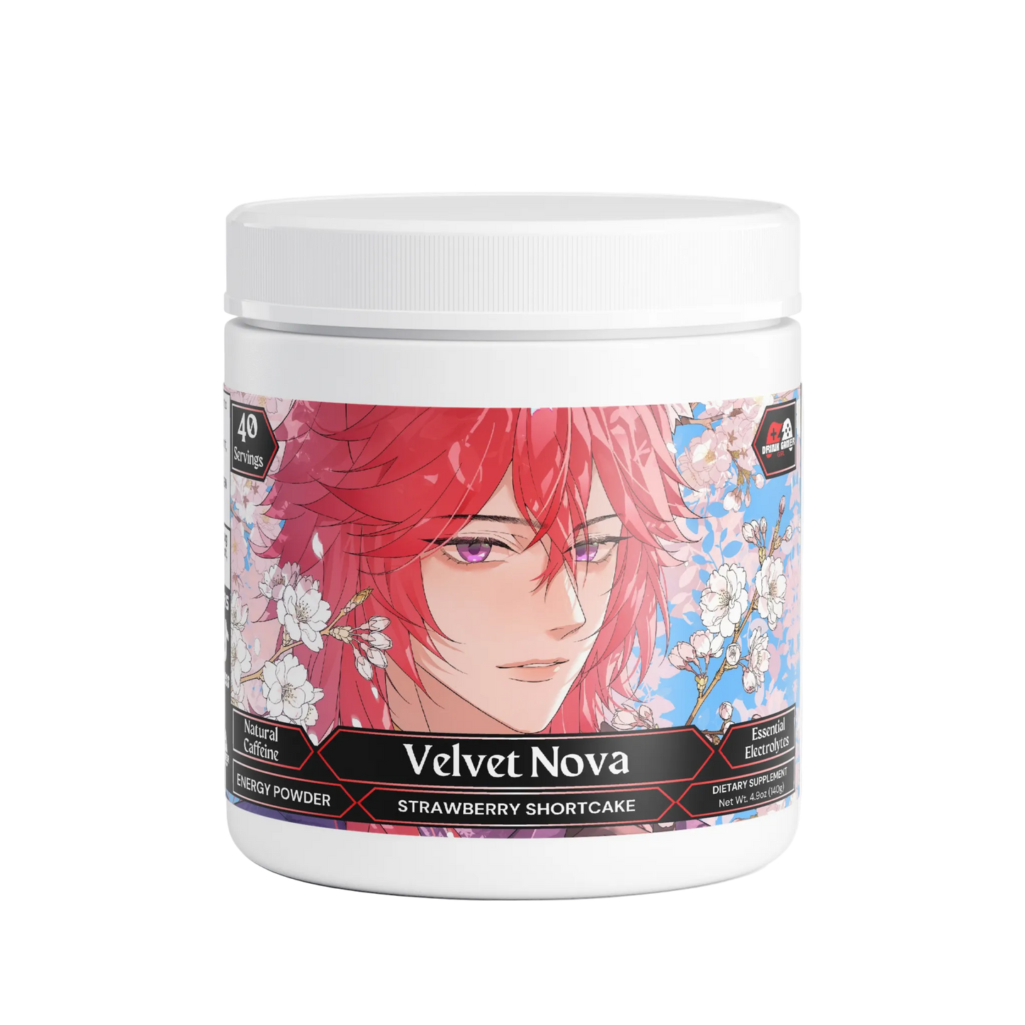 Cepheus Sins - Velvet Nova Energy Powder (Strawberry Shortcake)