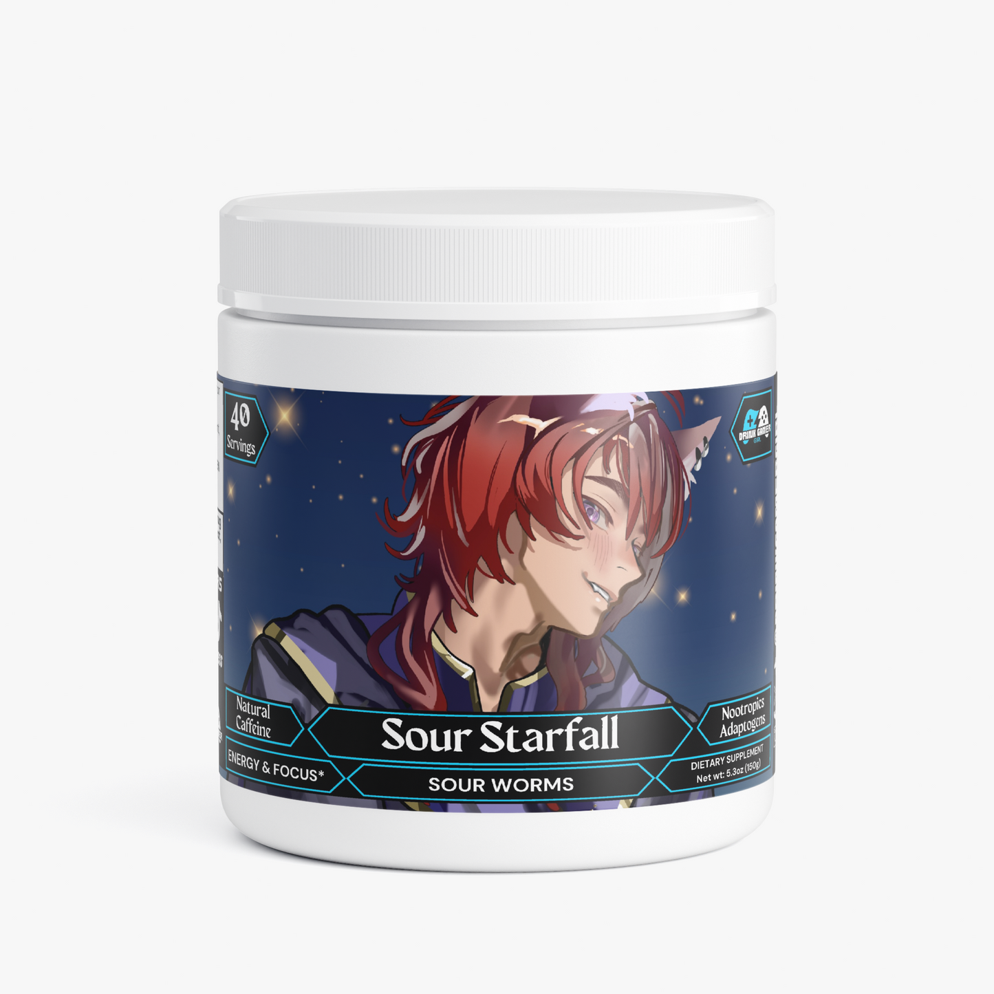 Cepheus Sins - Sour Starfall Focus Powder (Sour Worms)