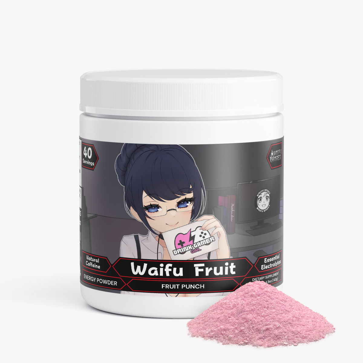 Waifu Wares - Waifu Fruit Energy Powder (Fruit Punch)