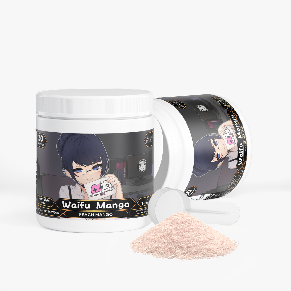 Waifu Wares - Waifu Mango Hydration Powder (Peach Mango)