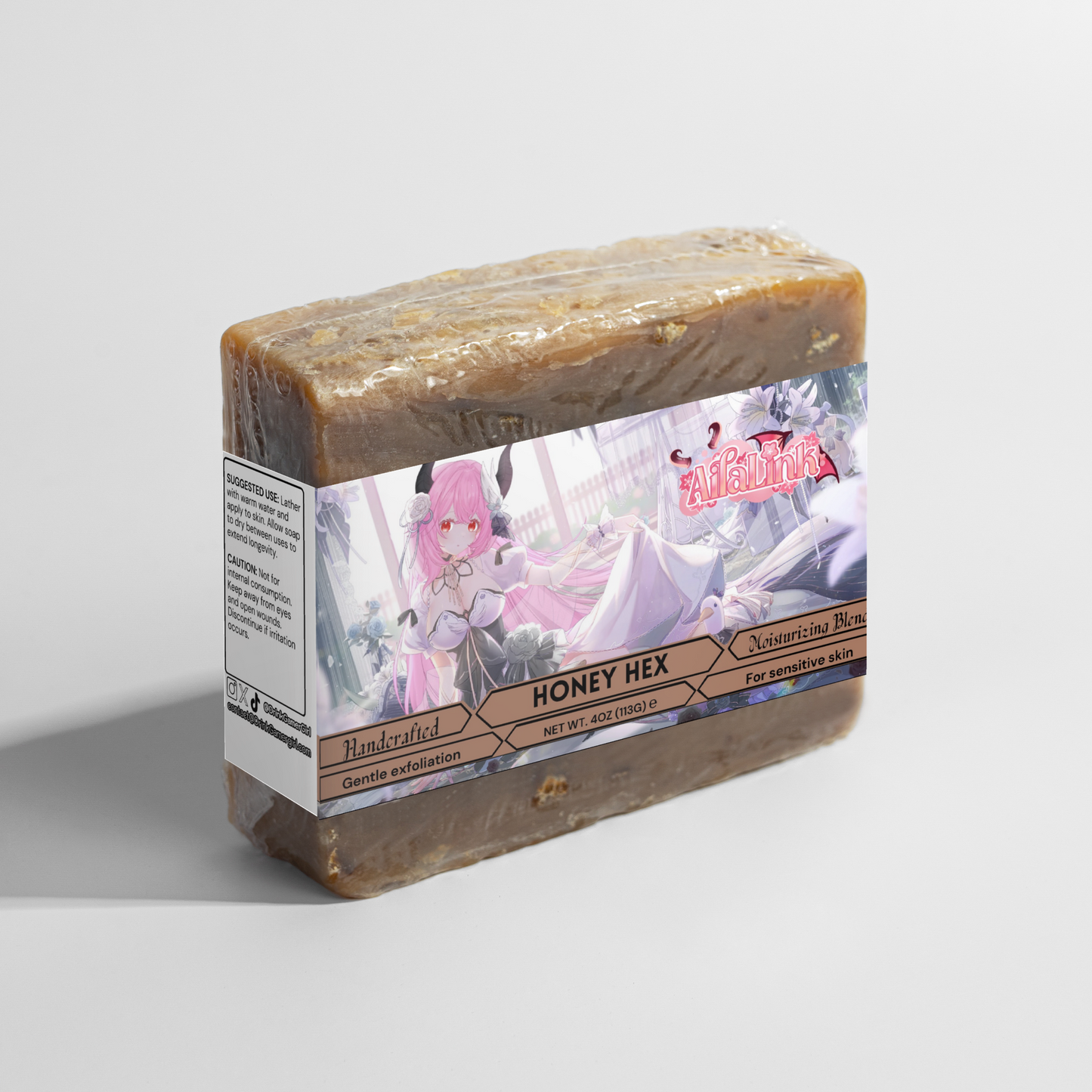 AilaLink - Honey Hex Oat Milk Honey Soap