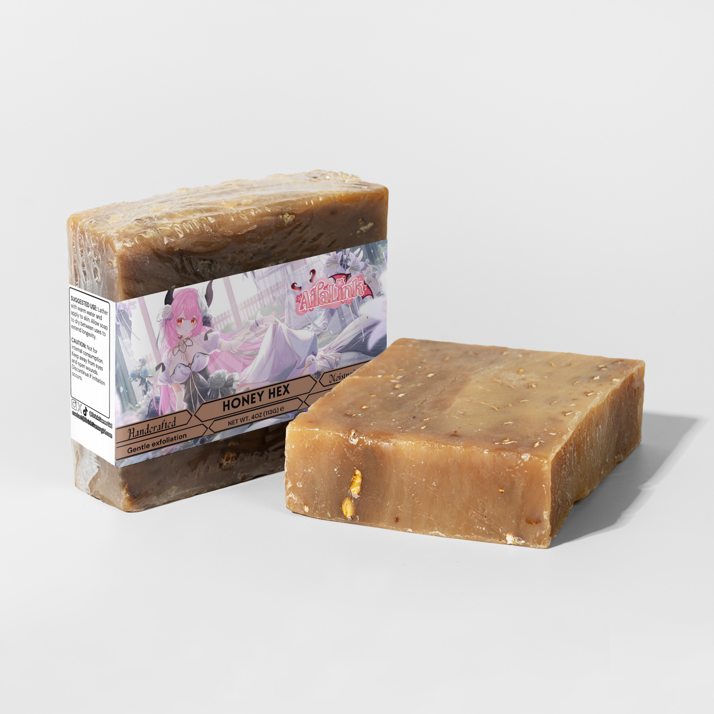 AilaLink - Honey Hex Oat Milk Honey Soap