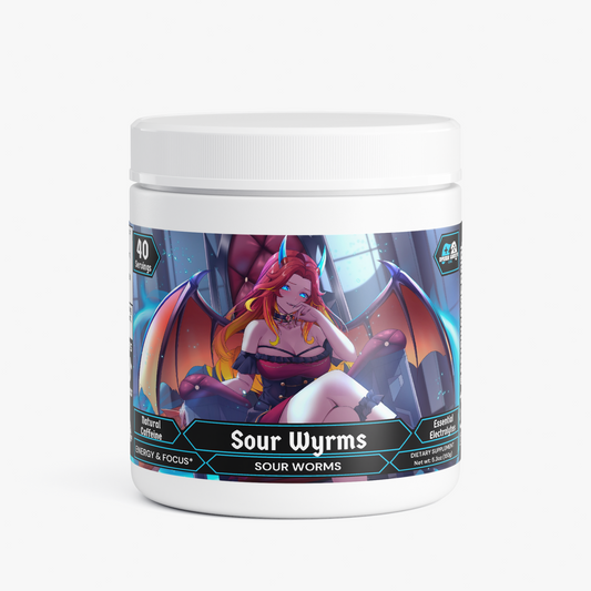Mezil Justice - Sour Wyrms Focus Powder (Sour Worms)