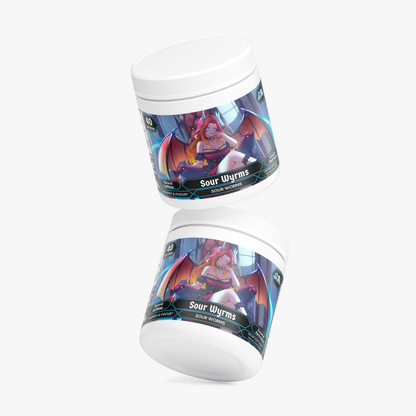 Mezil Justice - Sour Wyrms Focus Powder (Sour Worms)