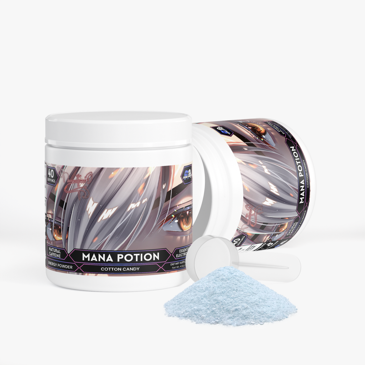 Raumentonus - Mana Potion Energy Powder (Cotton Candy)