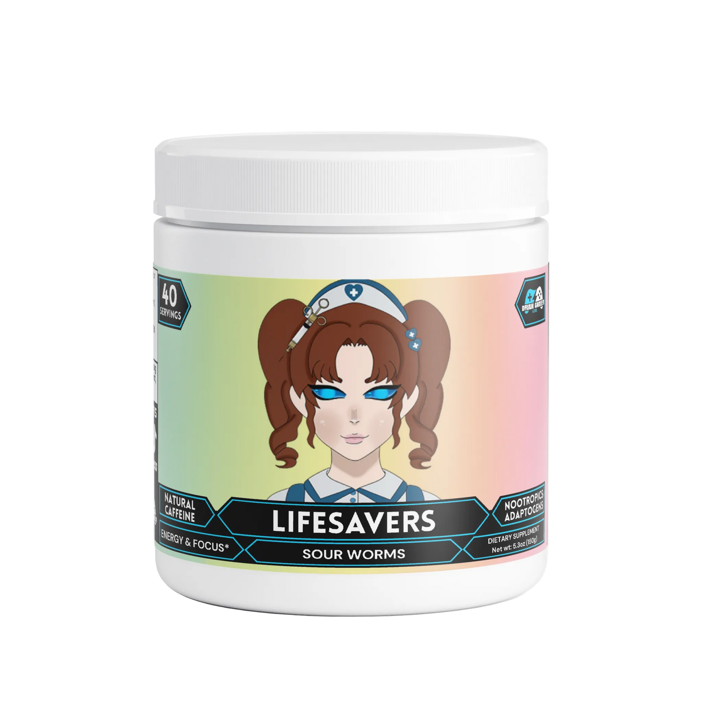 Lifesavers Charity event Focus Powder (Sour Worms)