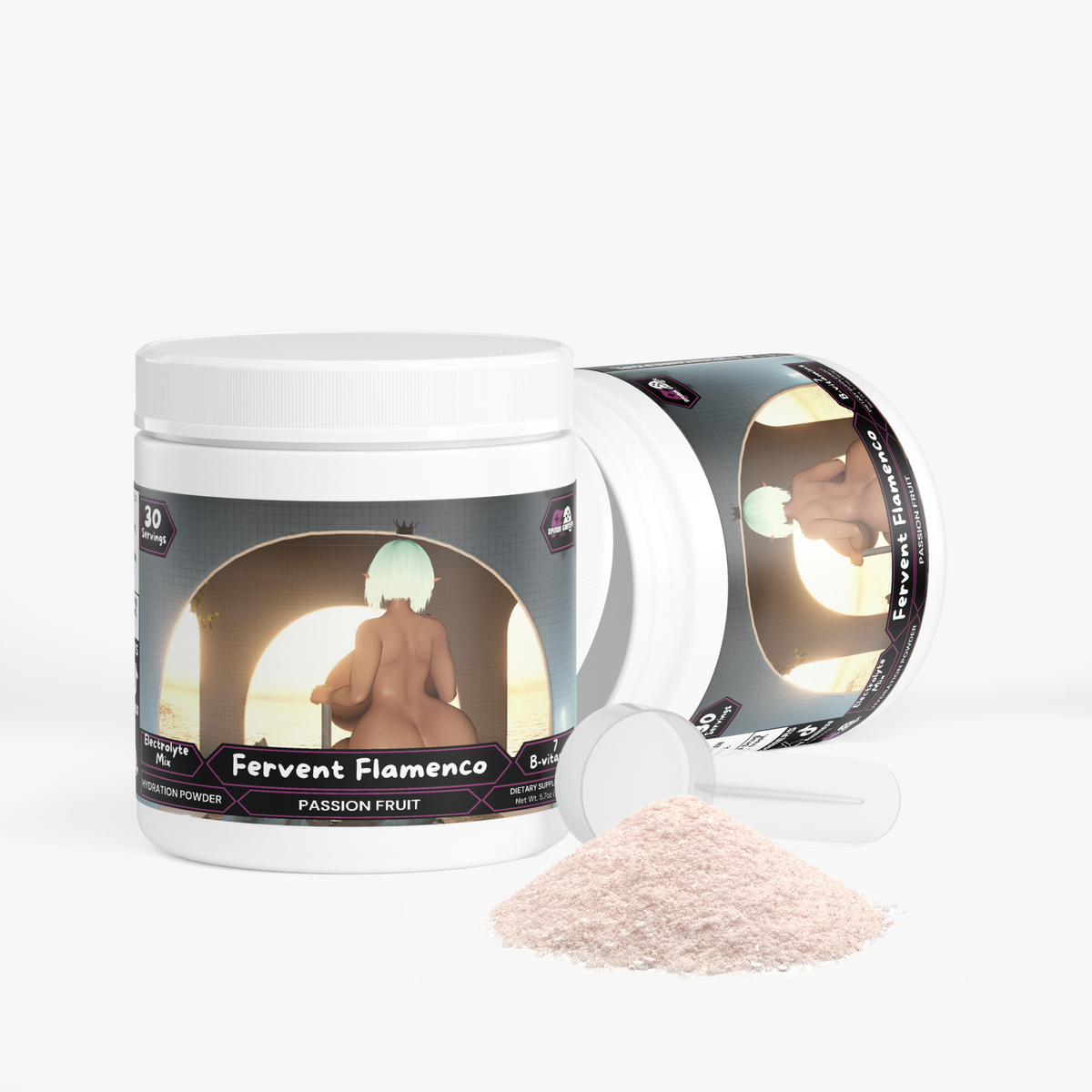 Queen Rhythm - Fervent Flamenco Hydration Powder (Passion Fruit)