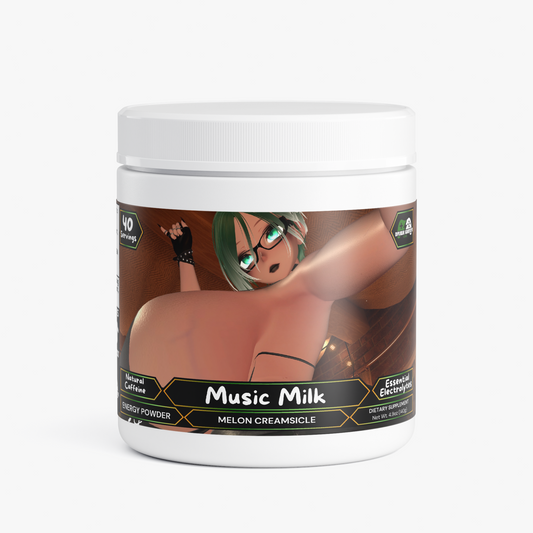 Queen Rhythm - Music Milk Energy Powder (Melon Creamsicle)