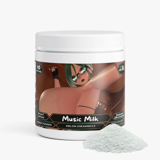 Queen Rhythm - Music Milk Energy Powder (Melon Creamsicle)